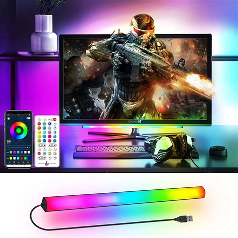 Smart Rgb Screen Light Bar Monitor Down Light Bar App Remote Control ...