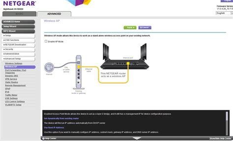 How do I make my Nighthawk X6 R8000 into a Wireles... - NETGEAR Communities