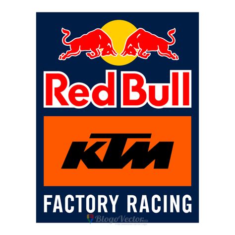 Red Bull KTM Factory Racing Logo Vector - BlogoVector