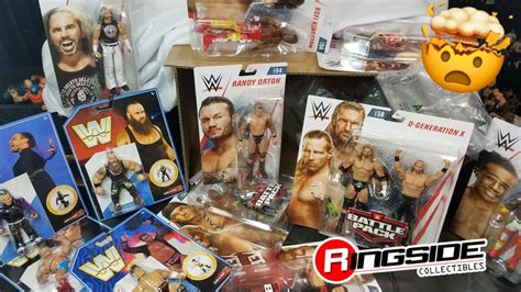 HUGE WWE RINGSIDE COLLECTIBLES UNBOXING + FREE FIGURE GIVEAWAY! - YouTube