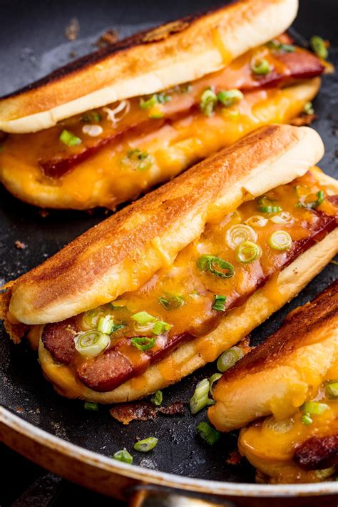 Best Grilled Cheese Dogs Recipe - How to Make Grilled Cheese Dogs