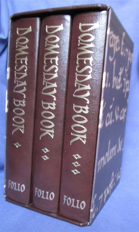 Domesday Book: A Complete Translation - Three Volumes - Books - PBFA