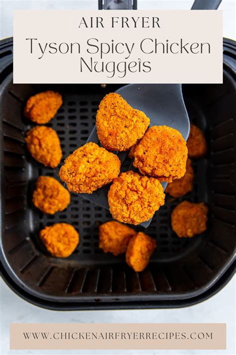 Air Fryer Tyson Spicy Chicken Nuggets