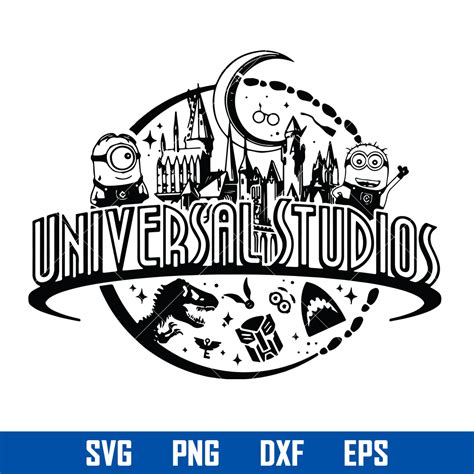 Universal Studios Svg, Magic Kingdom Svg, Minion Svg, Png Dx - Inspire ...