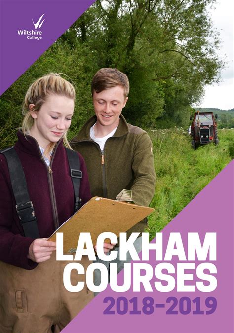 Wiltshire College Lackham courses 2018–2019 by Wiltshire College ...