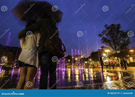 Burnham fountain stock image. Image of city, baguio, show - 50233137