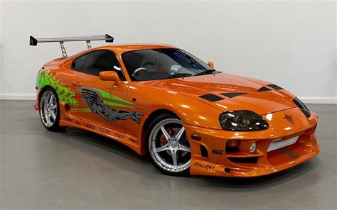 The Paul Walker-Driven 'Fast & Furious' Toyota Supra sells for $550,000 ...