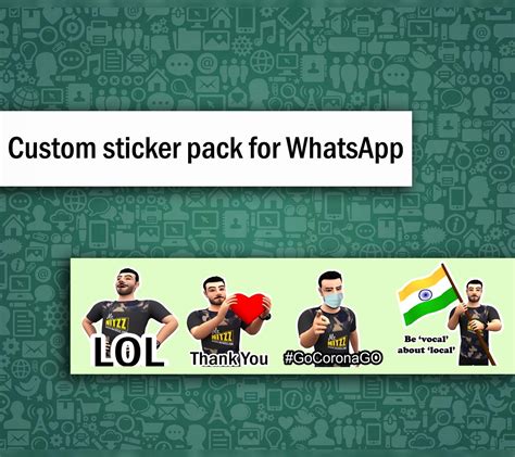 Create your own custom sticker pack for WhatsApp - Making Different