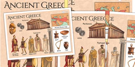 Ancient Greece Large Display Poster (teacher made)