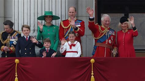 Trooping the Colour: King joined by royals for his first Trooping the Colour as monarch | UK ...