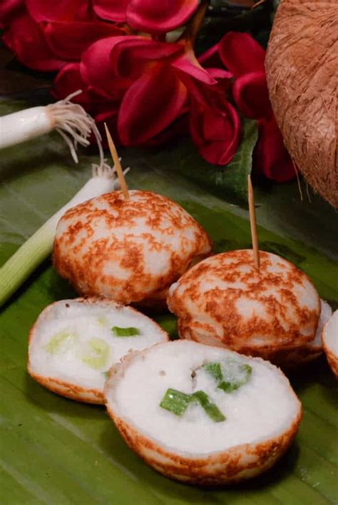 Laotian Coconut Cakes (Kanom Krok) - International Cuisine