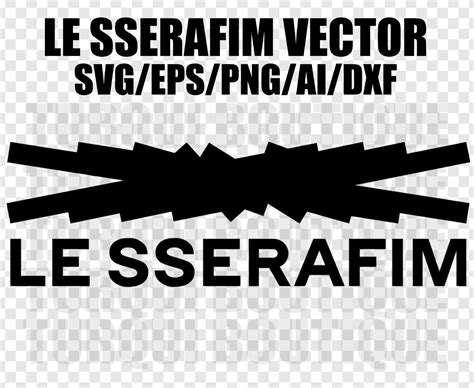 Le Sserafim Logo Vector 2022 SVG / PNG / AI Vector Digitaal | Etsy België