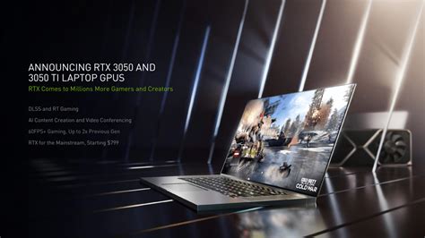 NVIDIA Launches GeForce RTX 3050 Ti & RTX 3050 Entry-Level Ampere GPUs ...