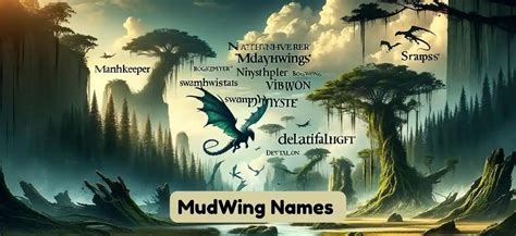 Dragon's Domain: MudWing Names For A Legendary Existence - Name-list