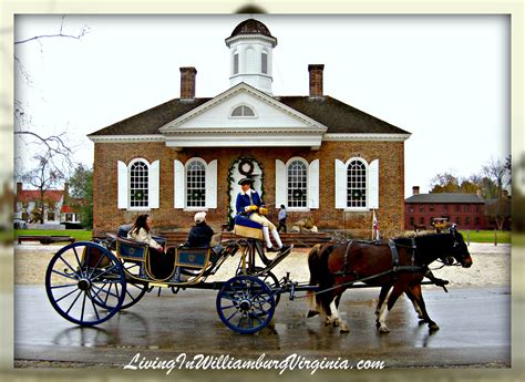 Living In Williamsburg, Virginia: Winter Carriage Ride, Colonial ...