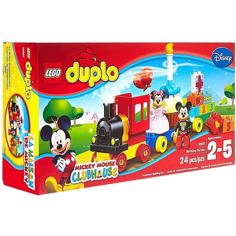 LEGO 10597 Duplo Mickey & Minnie Birthday Parade | Lego duplo, Disney ...