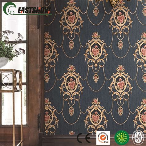 New Luxury Damascus Pattern Wallpaper for Home Decoration - China Wallpaper and Wallcovering