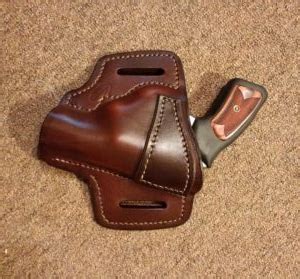 Ruger SP101 OWB holster - Jackson LeatherWork, LLC