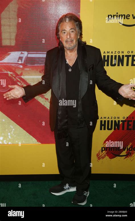 Los Angeles, Ca. 19th Feb, 2020. Al Pacino, at the world premiere of Hunters at the DGA Theatre ...