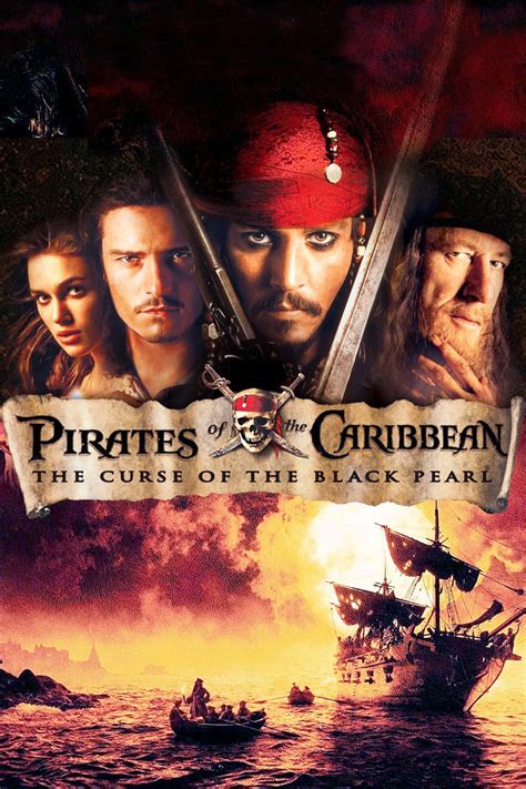 Pirates of the Caribbean: The Curse of the Black Pearl (2003) - Posters — The Movie Database (TMDB)