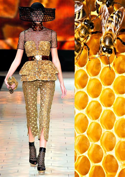 Alexander McQueen SPRING 2013 RTW Honeycombs and Honey Bees | Fashion show, Fashion inspiration ...