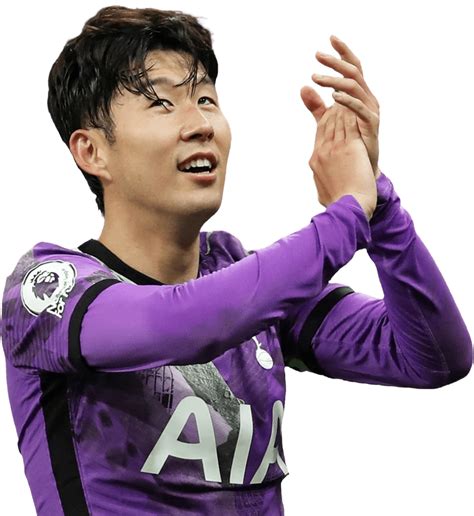 Son Heung-Min Tottenham Hotspur football render - FootyRenders