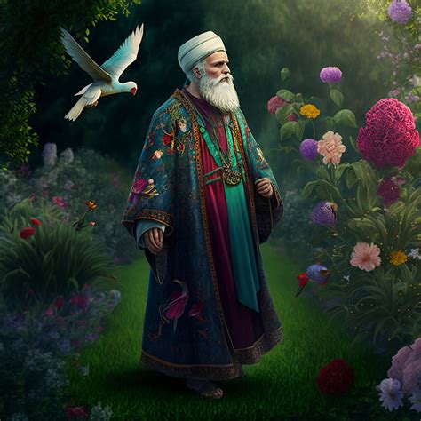 ArtStation - illustrations of an ancient Sufi saint. | Artworks