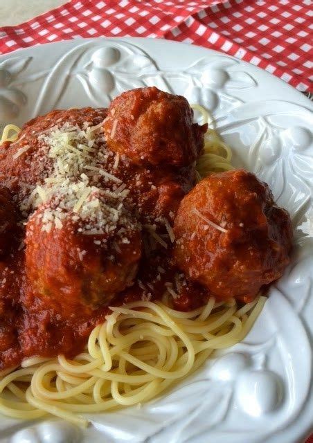 Real Meatballs and Spaghetti, Barefoot Contessa - The Preppy Hostess ...