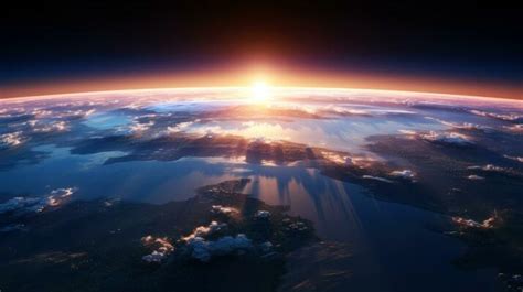 Earth Sunrise Space Stock Photos, Images and Backgrounds for Free Download