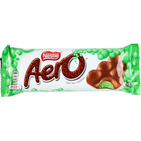 Nestle Aero Peppermint Bar 40g | BIG W