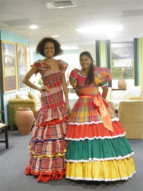 JAMAICAN CULTURAL DRESSES | Jamaican clothing, Jamaican dress, Jamaican women