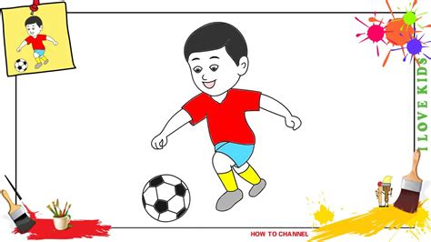 Football Drawing Easy at GetDrawings | Free download