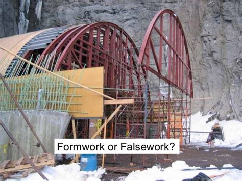 Formwork design vs falsework design key differences