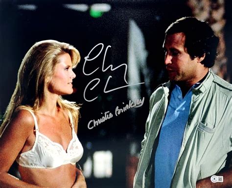 CHRISTIE BRINKLEY & CHEVY CHASE Signed "Vacation" Movie 16x20 Photo BAS Beckett | eBay