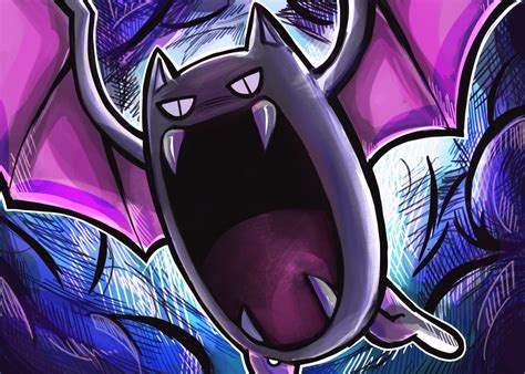 GOLBAT pkmn card collab by Pommisc on Newgrounds