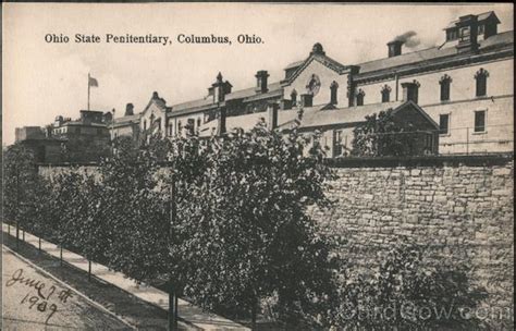 Ohio State Penitentiary Columbus, OH Postcard