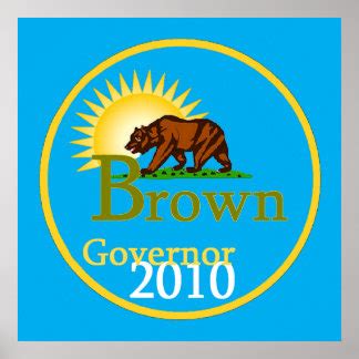 Jerry Brown For Governor Posters | Zazzle