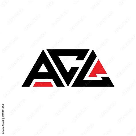 ACL triangle letter logo design with triangle shape. ACL triangle logo design monogram. ACL ...