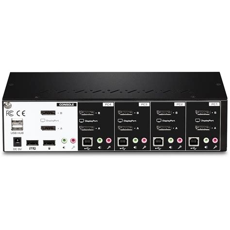 4-Port Dual Monitor DisplayPort KVM Switch – DisplayPort KVM Switch | TRENDnet - TRENDnet TK-440DP