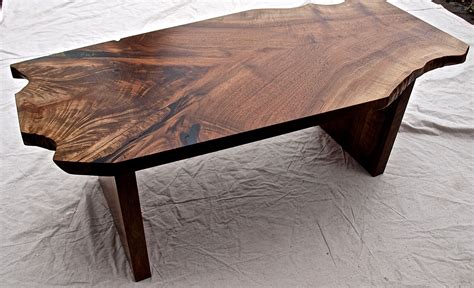 Hand Crafted Live Edge Walnut Coffee Table by WITNESS TREE STUDIOS ...