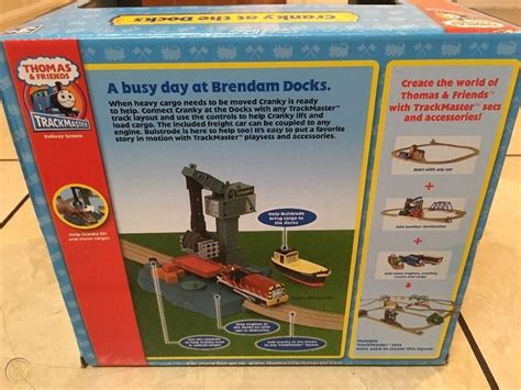 Thomas Train Trackmaster - CRANKY AT THE DOCKS with BULSTRODE | #1845617826