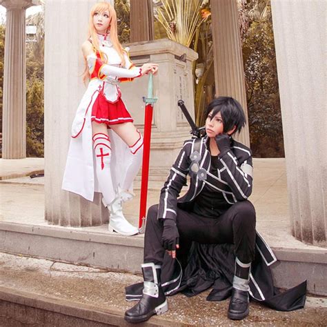 Sword Art Online Cosplay Kirito And Asuna