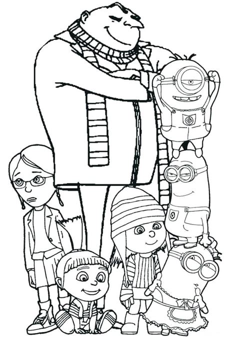 Despicable Me - Coloring Pages