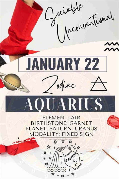 January 22 Zodiac Sign (Aquarius) Birthday: Personality, Zodiac Sign ...