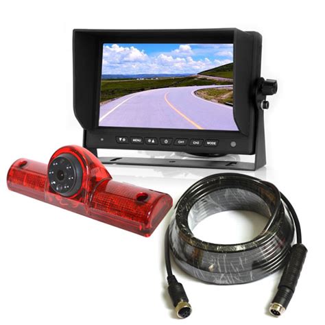 Universal Third Brake Light Backup Camera System | Vardsafe VS605M