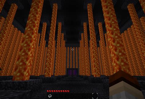 nether portal room Minecraft Map