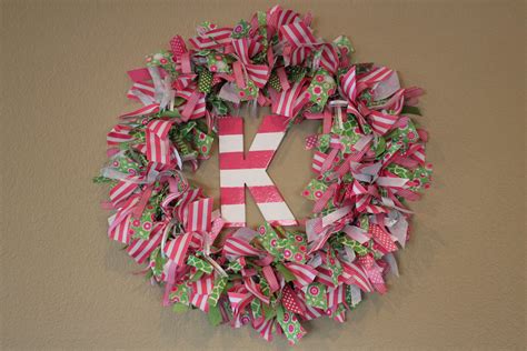 DIY Ribbon Wreath | The Gilbertson Family