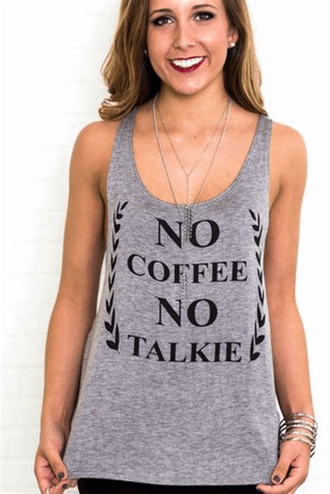 No Coffee No Talkie Tank - 59+ Koleksi Gambar