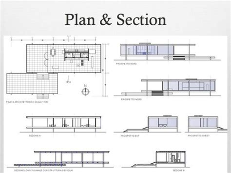 Farnsworth house Construction Details | Farnsworth house plan, Farnsworth house, Fransworth house