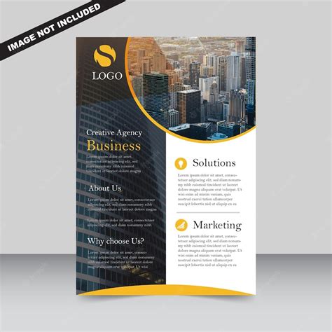 Premium Vector | Marketing brochure template